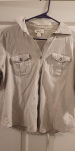 FINAL PRICE! Button Up Top